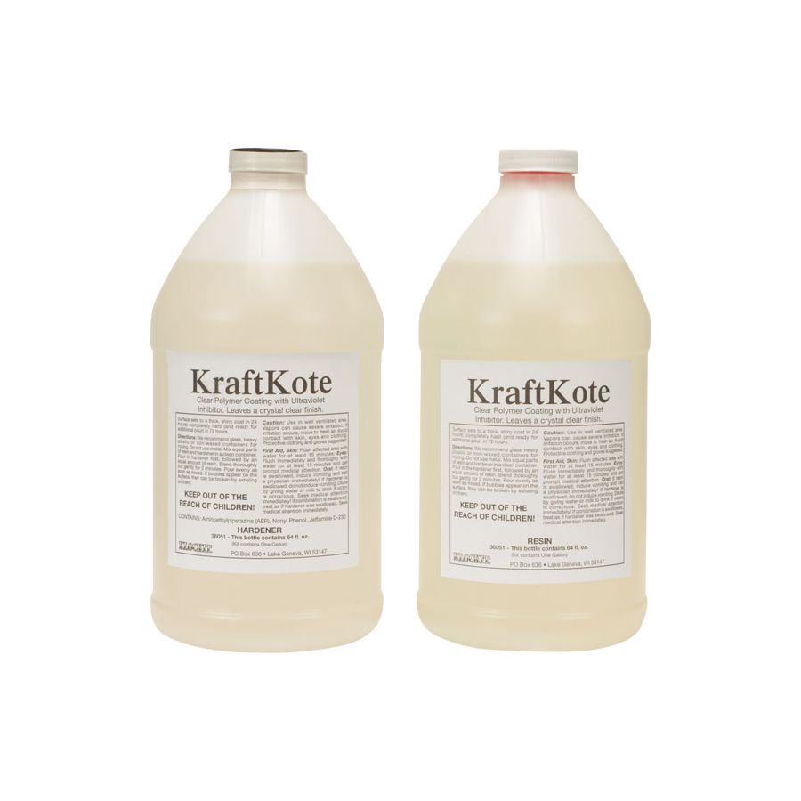 KraftKote Polymer Resin, 1 gal. Kit