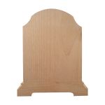 William Arch Wooden Clock Case Back View Unfinished
