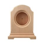 William Arch Wooden Clock Case Front View Unfinished