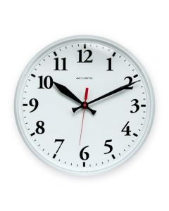 AcuRite 12.5 inch white wall clock