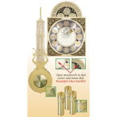 Deluxe Dial, Pendulum and Weight Shell Set for 13088