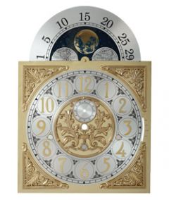 Moving Moon Clock Dial for Hermle 1161-853 114cm Mechanical Movement