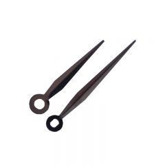 2 1/8" Black Sword Hour and Minute Hand Set