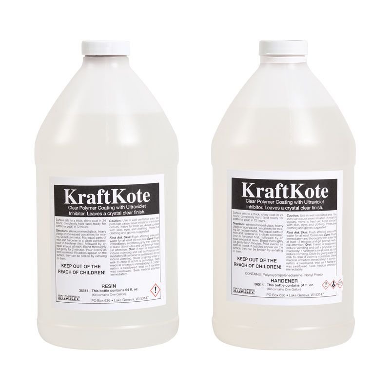 KraftKote Polymer Resin, 1 qt. Kit