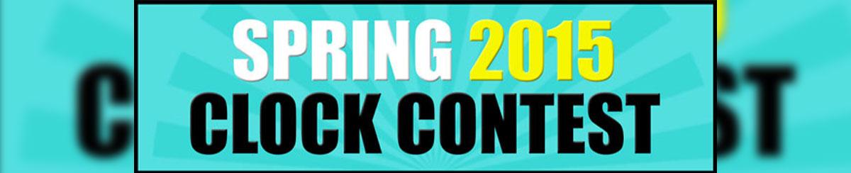 Spring 2015 Klockit Clock Contest